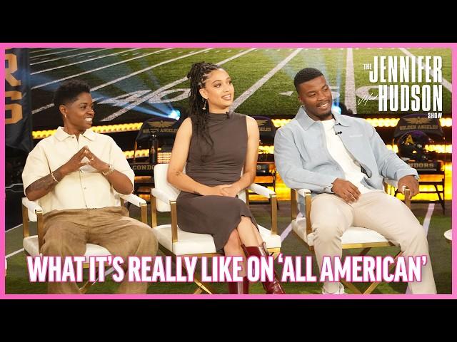 ‘All American’ Cast Extended Interview | The Jennifer Hudson Show