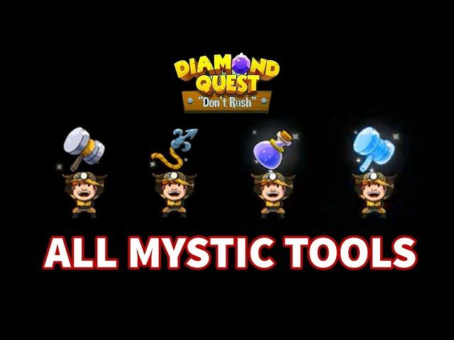 Diamond Quest All Mystic Tools Scholar