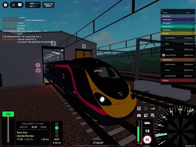 [First drive on] NEW CLASS 390 ROBLOX!!!!!! V2.1