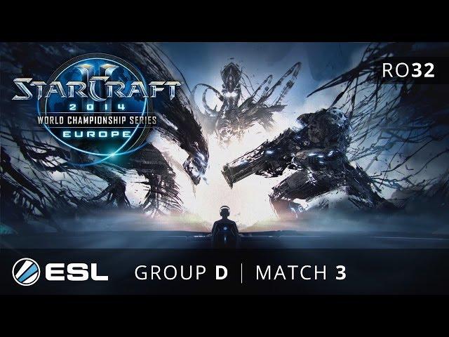 Dayshi vs. Miniraser - Group D Ro32 - WCS Europe 2014 Season 1 - StarCraft 2