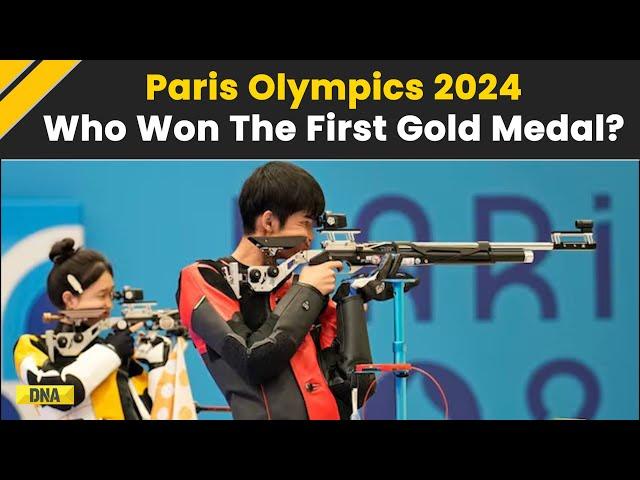 Paris Olympics 2024: China Wins The First Gold Medal Of Paris Olympics In 10M Air Rifle Mixed Team