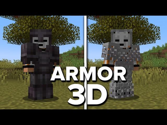 Minecraft: 3D БРОНЯ! Обзор модов - Armor 3D