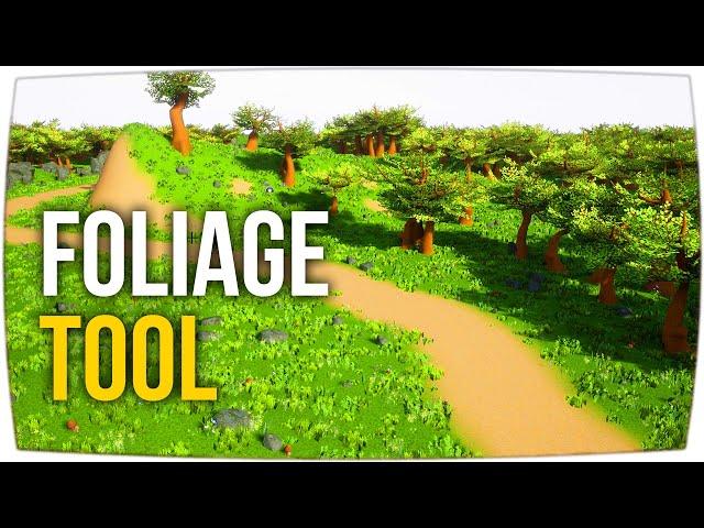 Bäume platzieren | Foliage Tool ► Unreal Engine Tutorial #UE5 #UE4 (German)