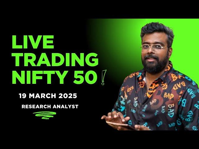 Bank Nifty Live Options Trading: MAR 19th #BankNiftyTradingLive | Learn Trading the Easy Way 2025 .