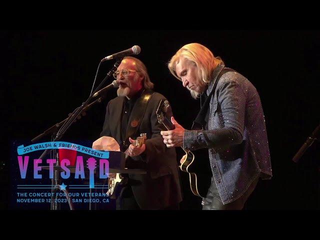 Joe Walsh with Stephen Stills *LIVE* (VetsAid 2023)