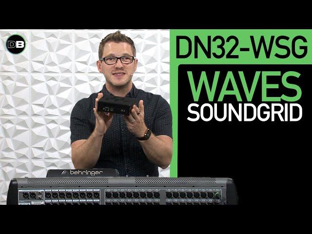 Klark-Teknik DN32-WSG SuperRack SoundGrid on Behringer X32 - Install & Use