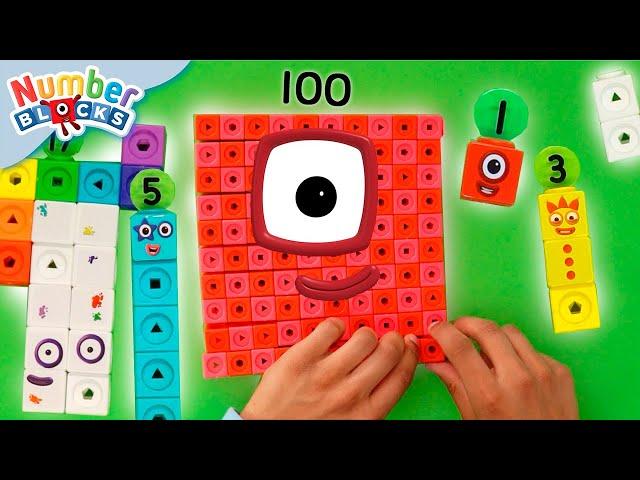 Let's Build Numberblocks 1 to 100 - DIY | Learn to Count with Toy Play  | Numberblocks