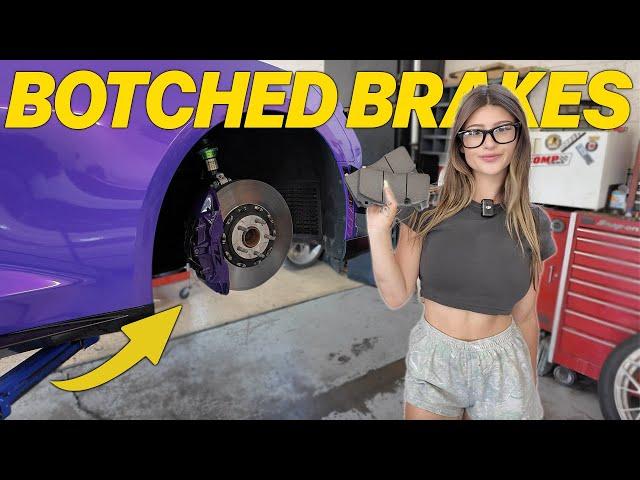 Replacing Front Brake Pads On My ZL1