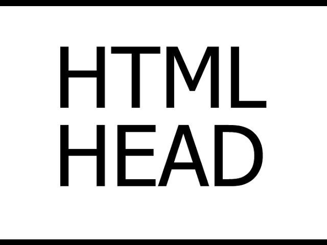 Основы html, теги head, title