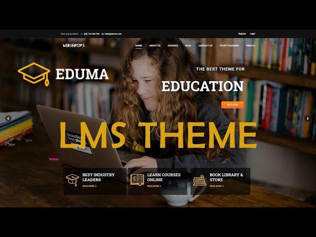 How to create a WordPress LMS Website with Eduma theme - eduma wordpress theme tutorial