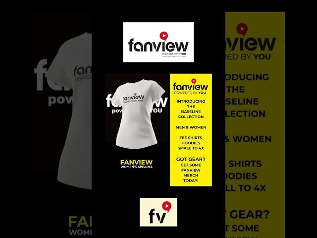 Get your Fanview Baseline Merch today!