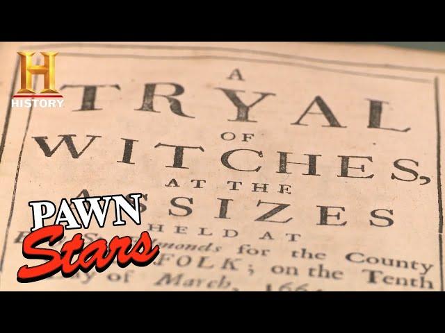 Pawn Stars: Rare Witch Trial Records Bewitch Rebecca (Season 14) | History