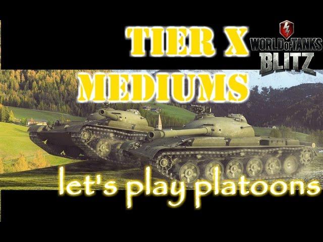 Update 3.6 | tier X mediums in platoon unkindest and martindogger | WoT Blitz