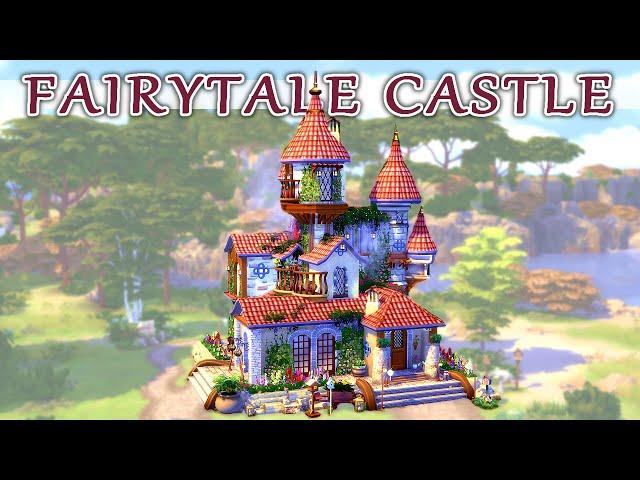 Fairytale Castle | sunnysimsie Collab | Exterior | Sims 4 Speed Build | No CC