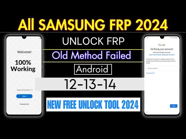 Samsung FRP Tool 2024 | SamFlash New Update Samsung Android 13/14 FRP bypass ADB Not Working Fixed