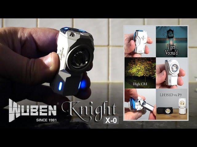 WUBEN Knight X-0 - Mini ECL right angle flashlight with Type-C charging & patented switch