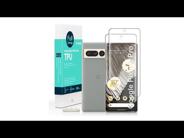 Google Pixel 7 Pro 5G Protector & plastic positioner & In-Display Fingerprint Support From Ibywind