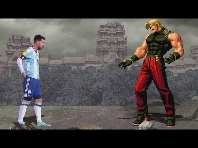 Messi vs Rugal - The King of Fighters - Ultimate Mugen Fight