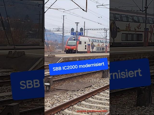 SBB IC2000 modernisiert