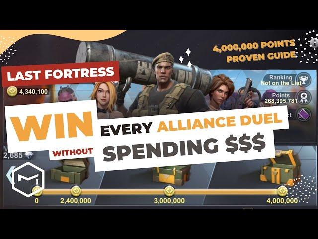 Last Fortress: Underground - How to Win Every Alliance Duel Without Spending Money [Proven Guide]