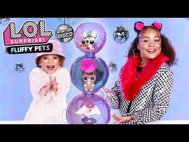 Winter Disco Glitter Globe, Fluffy Pets and Lils UNBOXED! | Season 4 Episode 12 | L.O.L. Surprise!