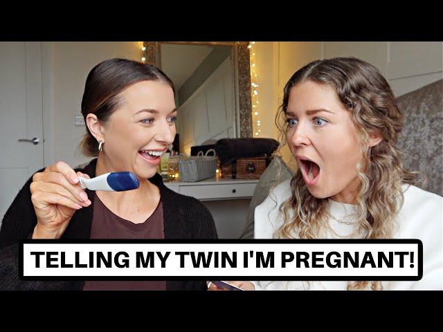 TELLING TWIN SISTER THAT I'M PREGNANT! *with an ADVENT CALENDAR!!* / Eltoria