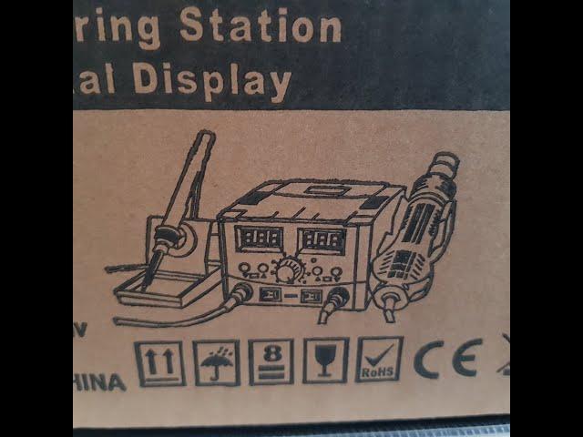 2 in 1 Digital Solder Station 858-2D unboxing (Finally, I can solder again!)