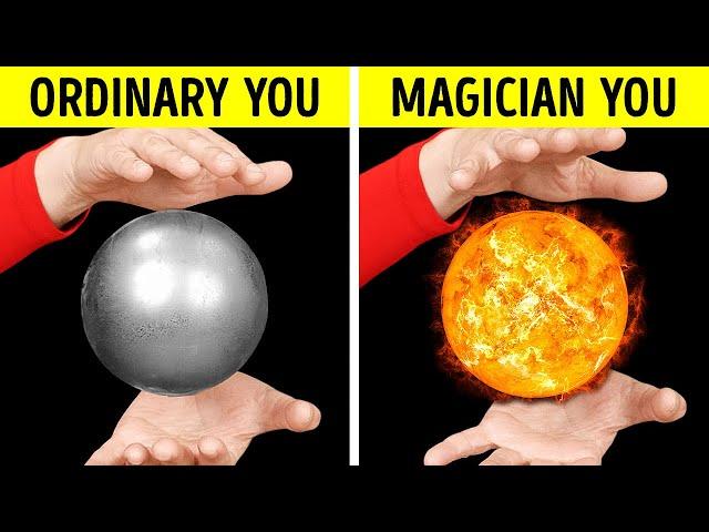 EASY MAGIC TRICKS FOR BEGINNERS AND PROFI THAT WILL AMAZE YOU