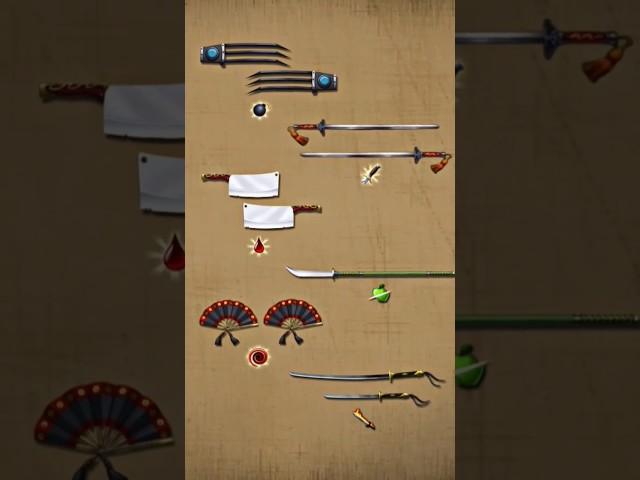 Which one is the best weapon? [Boss's Weapons]#shorts #shadowfight2