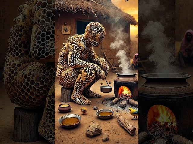 Hardworking Creature & Cute Baby Chicks  | Peaceful Village Life Scenes. #animals #chicks