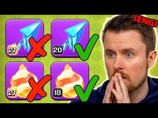 DON'T MAX THEM! DO NOT do these MISTAKES for EPIC EQUIPMENTS in Clash of Clans