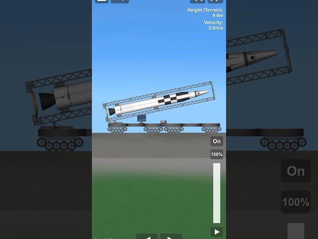 spaceflight simulator Missile #sfs #spaceflightsimulator #gaming #rocket