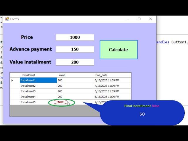 programming in visual Basic .net: How to change value cell in last row datagridview