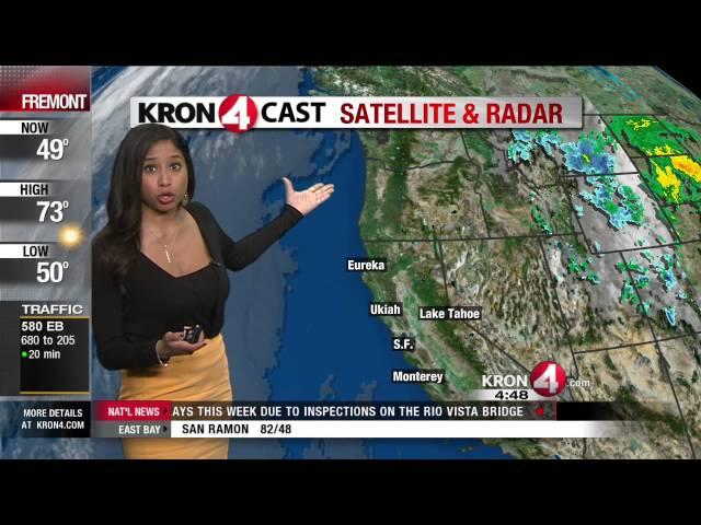 KRON 4 Monday Morning Weather Forecast