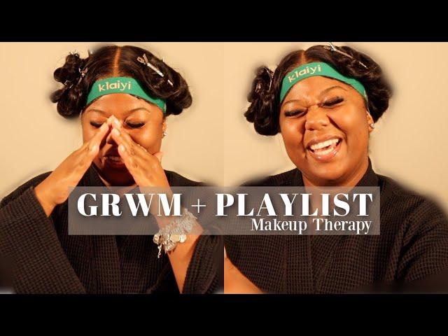 Get Ready W/ Me + My VERY random Playlist |itsreallyadree