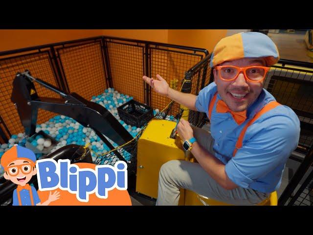 Blippis Excavator Adventures - Dig It Digger! | Blippi's Colorful Fun! | Blippi Adventures