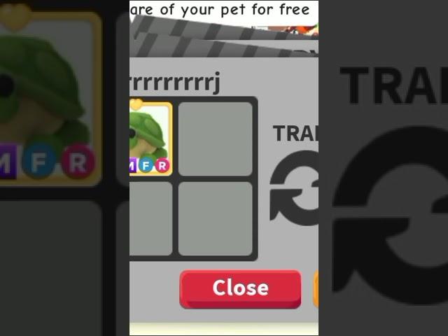 adopt me trading mega turtle w/f/l #video #robux #roblox #adoptme #robloxedits #robloxedit #adoptme