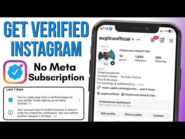 HOW TO GET INSTAGRAM VERIFIED (2025 Guide) Request Verification on Instagram
