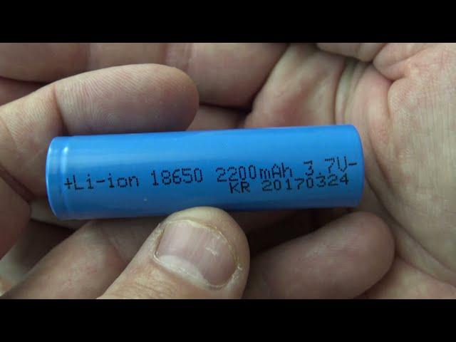 Finding GOOD inexpensive 18650 Lithium Ion batteries