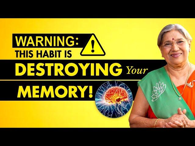 Memory destroying habits  I Brain Power I Dr. Hansaji