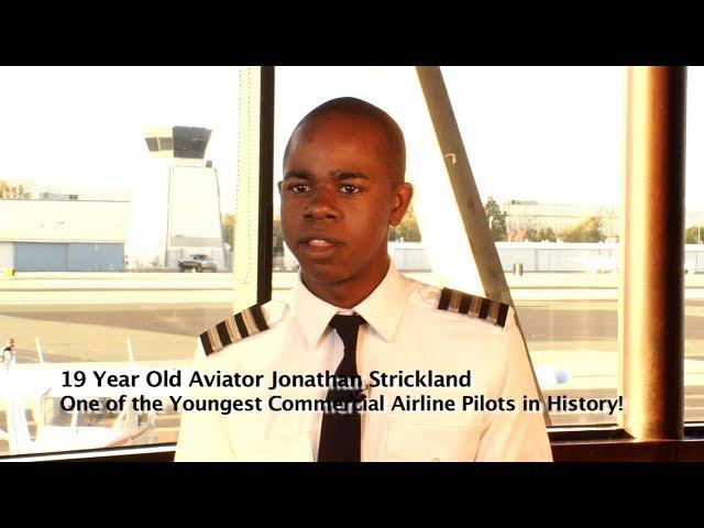 Young Commercial Airline Pilot Jonathan Strickland makes History by filmmaker Keith O'Derek