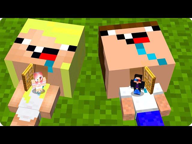 100 СПОСОБОВ ЗАТРОЛЛИТЬ НУБОВ В МАЙНКРАФТ! ШЕДИ ЛЕСКА НУБИК И БРОК MINECRAFT