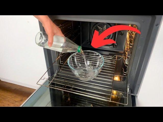 You'll never have to wash you OVEN again