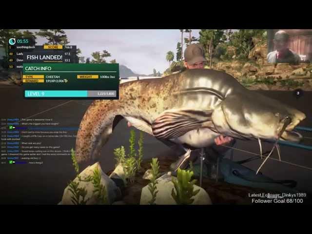 Dovetail Games Euro Fishing - Catching the 100lb Cheetah Boss Fish