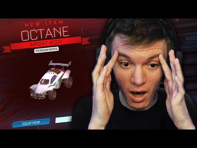 Can I Finally Get A White Octane?! | Trading Up *500* Very Rares In Rocket League