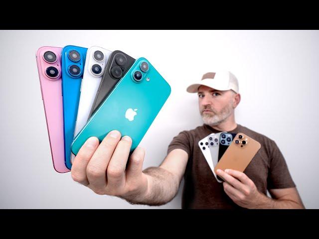 iPhone 16 + iPhone 16 Pro Max NEW Colors