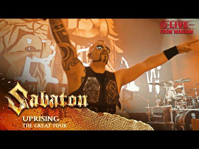 SABATON - Uprising (Live - The Great Tour - Warsaw)