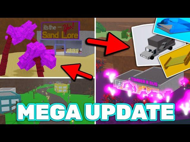 NEW MEGA UPDATE IN LUMBER TYCOON 2 ROBLOX