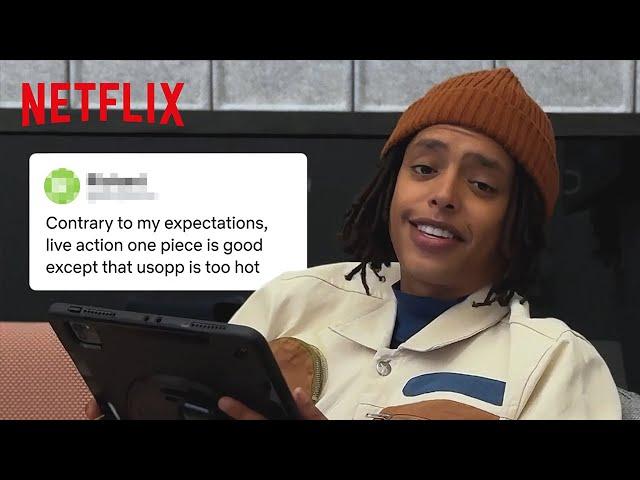 Jacob Romero Reacts to Usopp Fan Art & ﻿Posts | ﻿ONE PIECE | ﻿Netflix