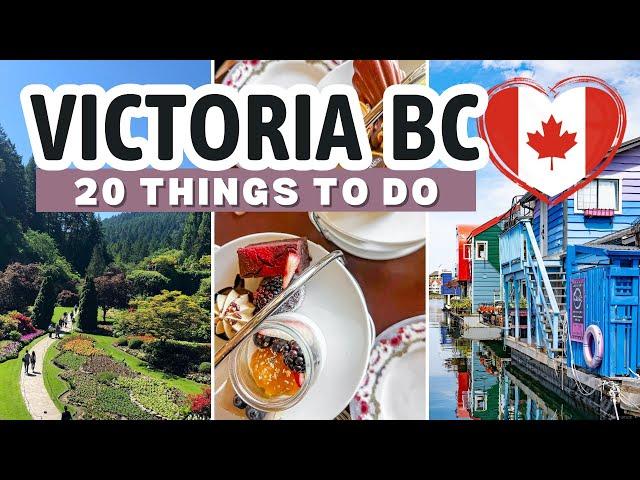 20 Things to Do in Victoria, BC (MUST SEE PLACES) Canadian Vlog